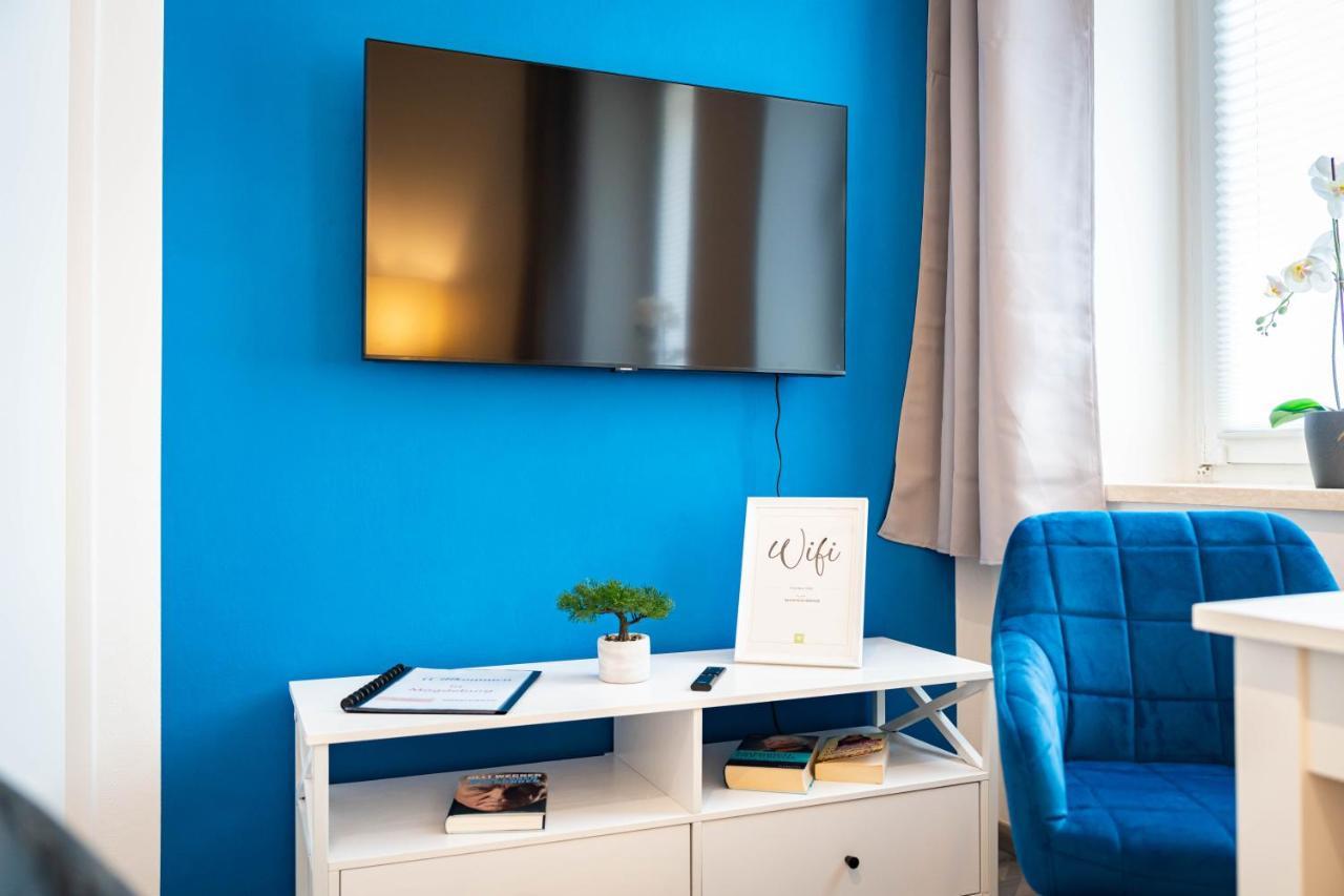 Apartmento Blue Magdeburg - Zentral - Wifi - Netflix Eksteriør bilde